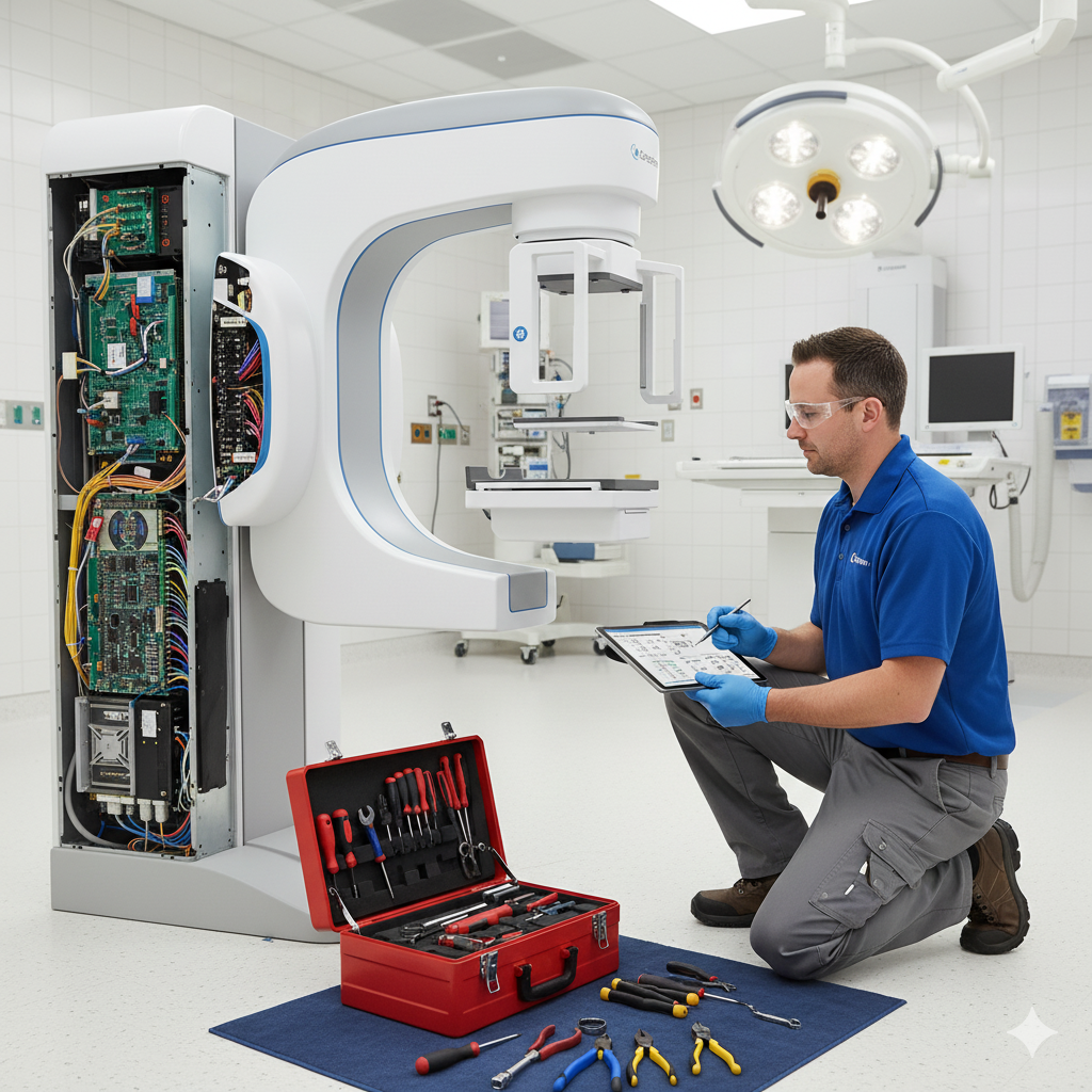 Carestream DRX-Evolution Mammography Repair Service and Maintenance