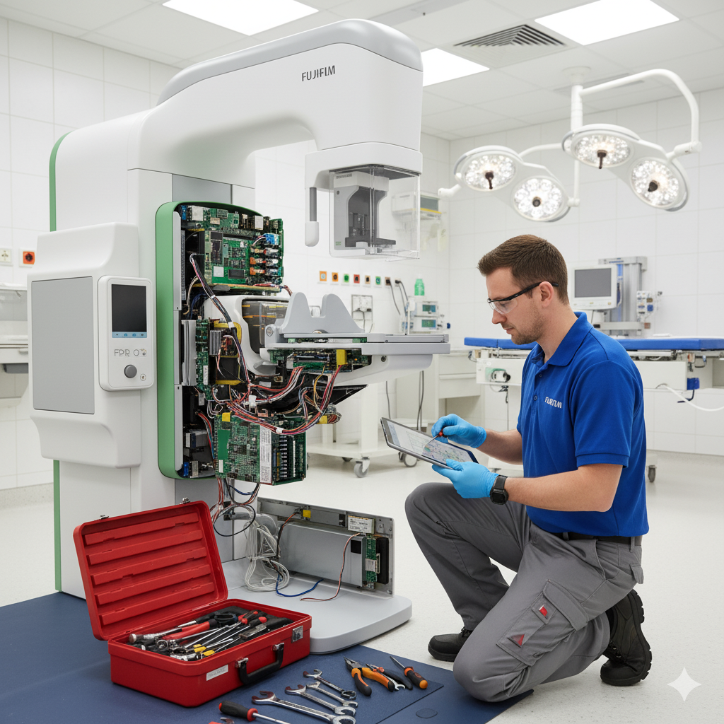 Fujifilm FDR D-EVO Mammography Repair Service and Maintenance