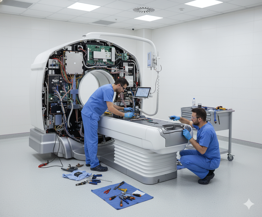 GE NMCT 870 CZT SPECTCT Repair Service and Maintenance