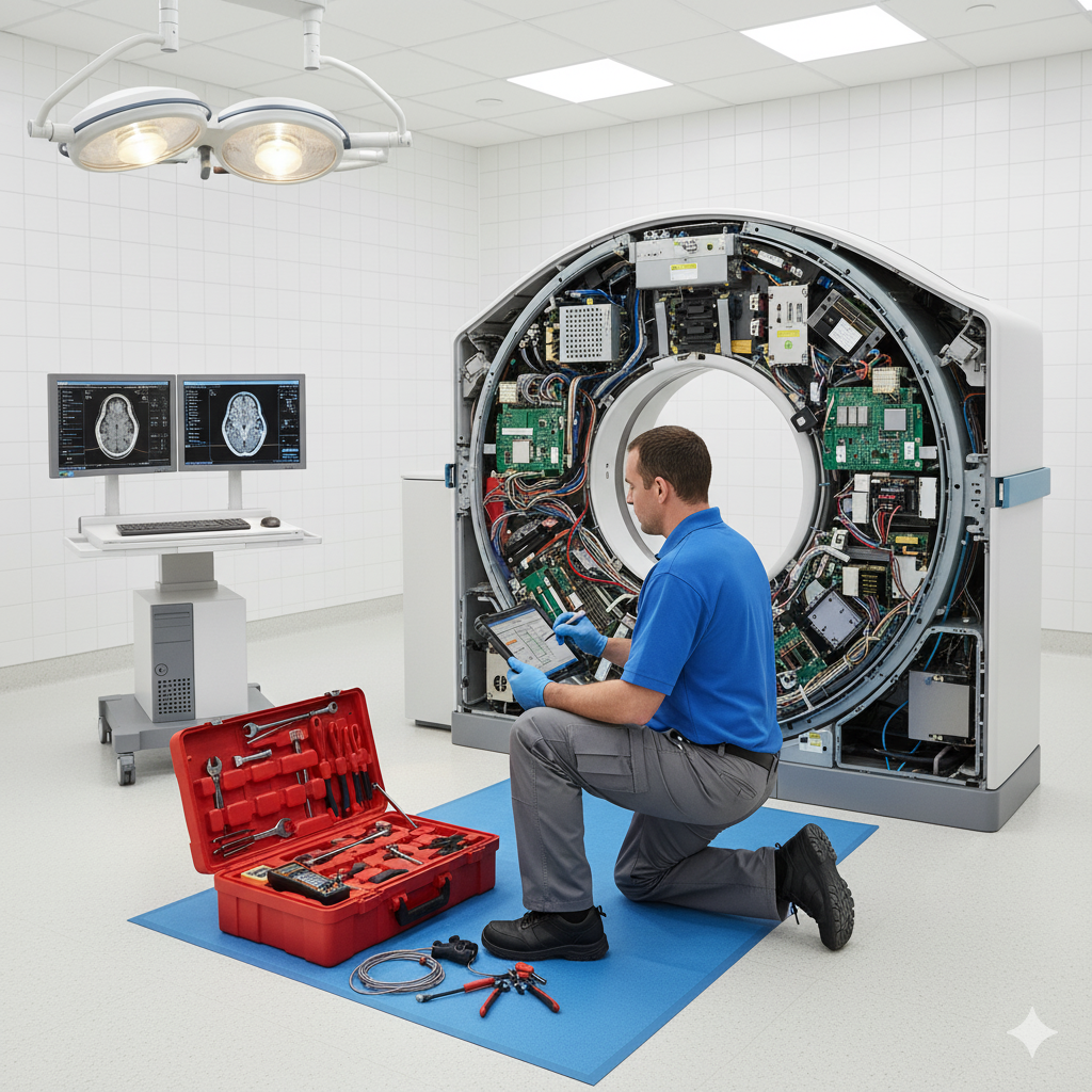 GE Optima CT660 CT Repair Service and Maintenance