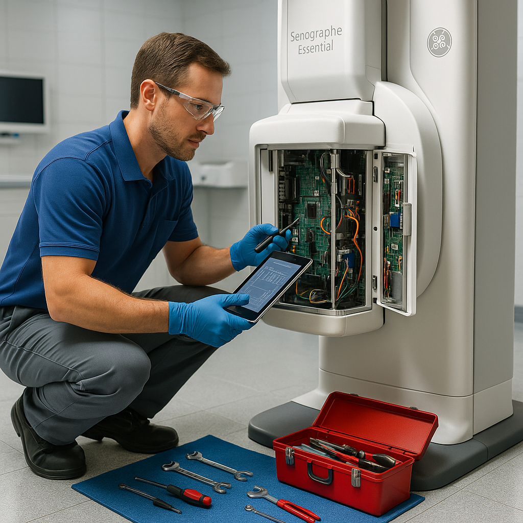 GE Senographe Essential Mammography Repair Service and Maintenance