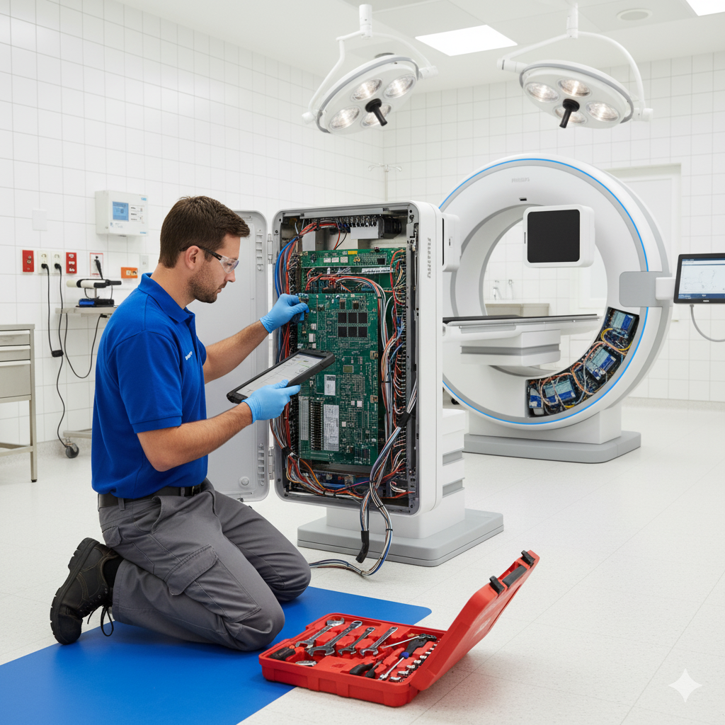 Philips BrightView Nuclear Medicine Repair Service and Maintenance