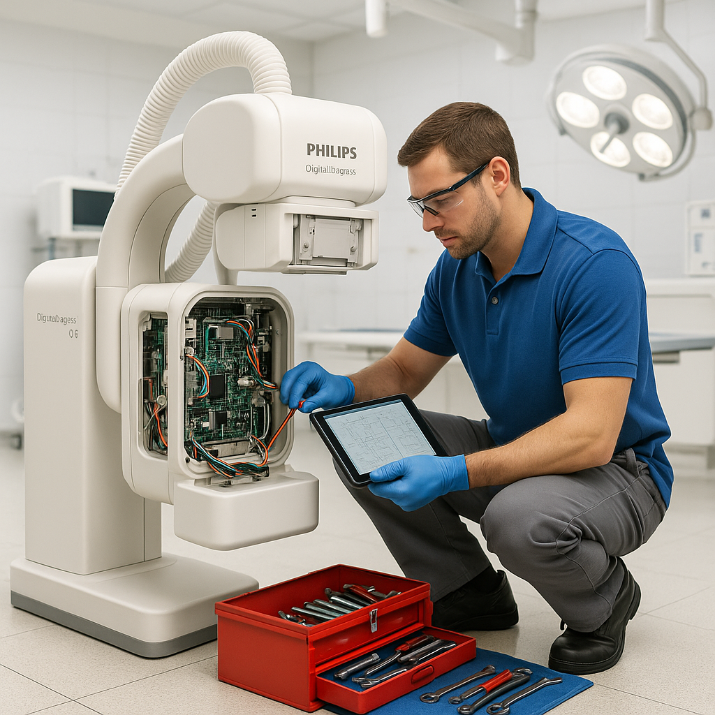 Philips DigitalDiagnost C90 Digital Radiography Repair Service and Maintenance