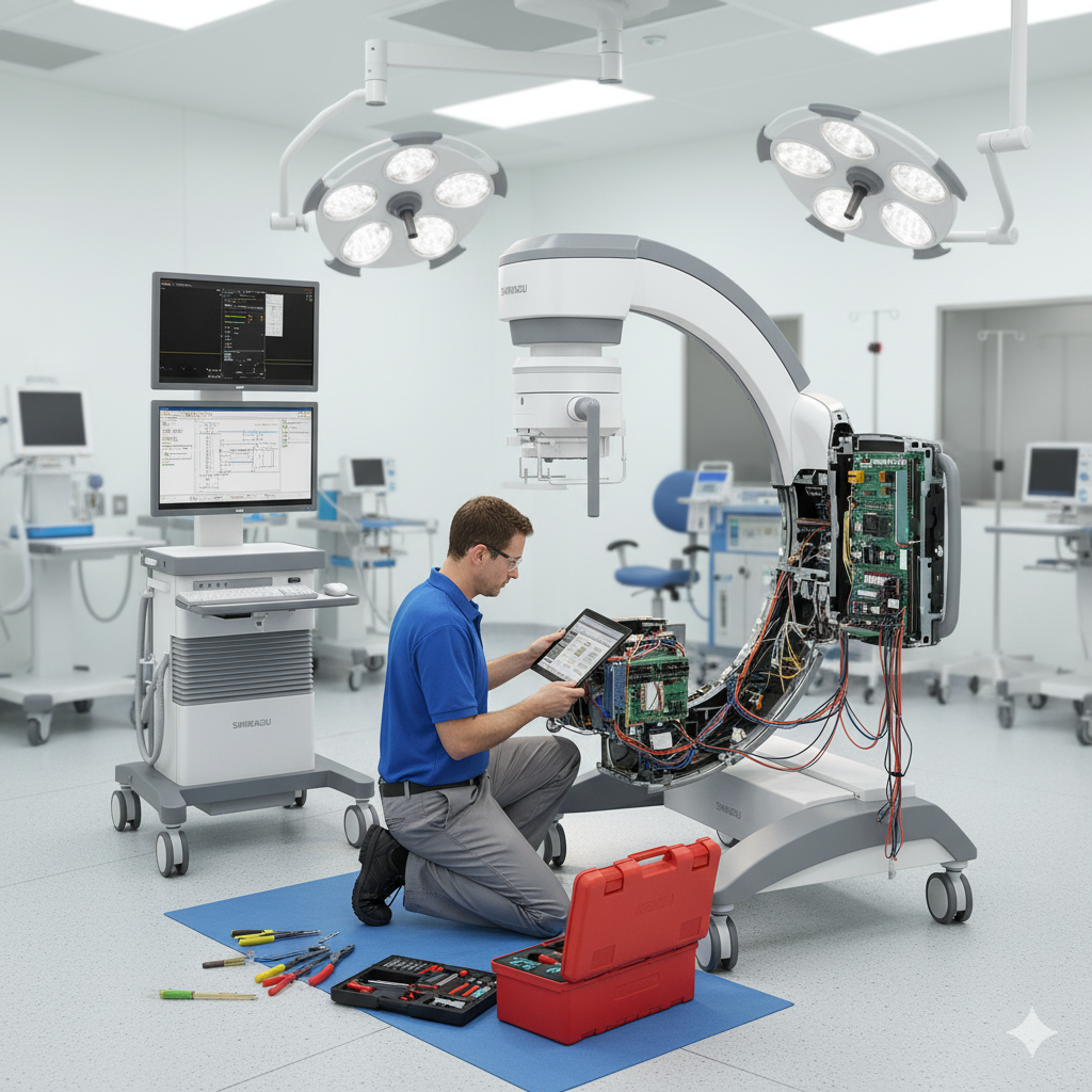 Shimadzu Trinias C-Arm Repair Service and Maintenance