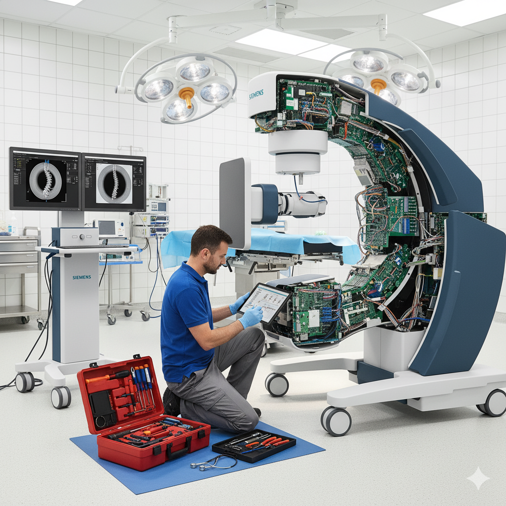 Siemens Cios Spin C-Arm Repair Service and Maintenance