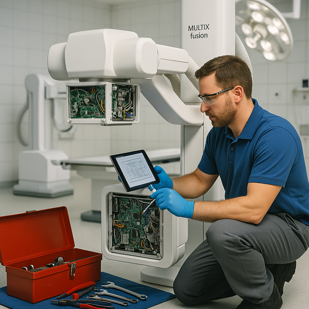 Siemens Multix Fusion Digital Radiography Repair Service and Maintenance