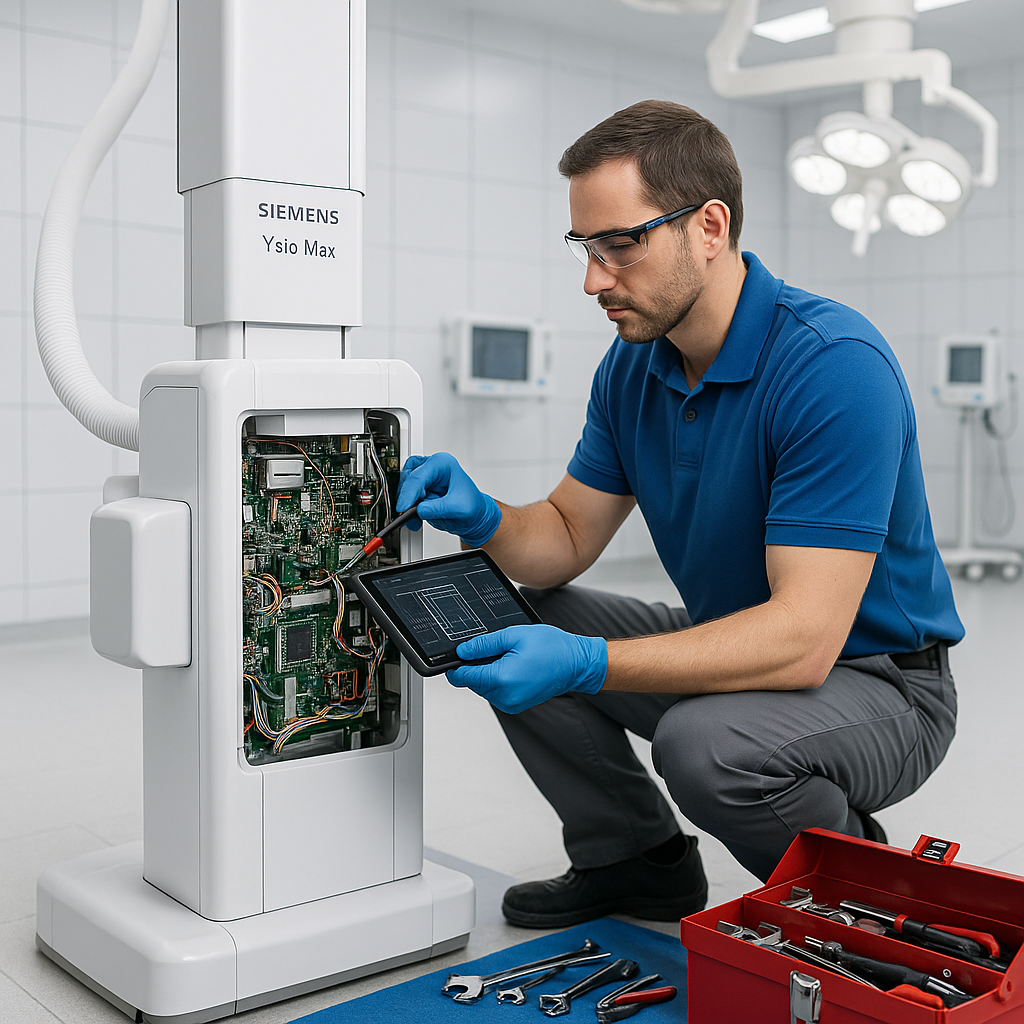Siemens Ysio Max Digital Radiography Repair Service and Maintenance