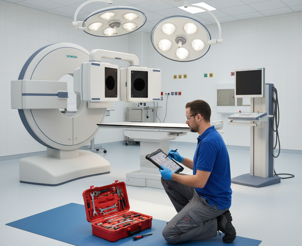 Siemens e.cam Nuclear Medicine Repair Service and Maintenance
