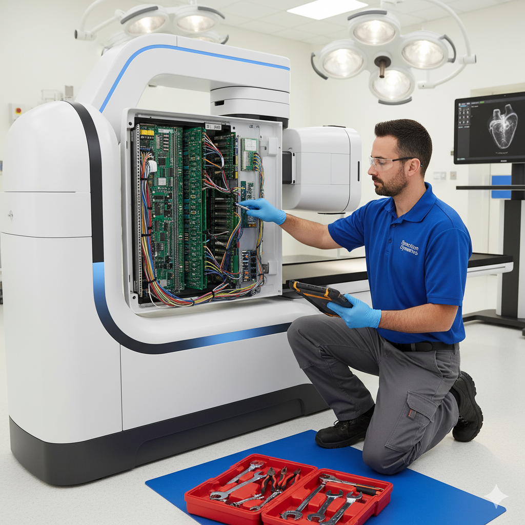 Spectrum Dynamics D-SPECT Nuclear Medicine Repair Service and Maintenance