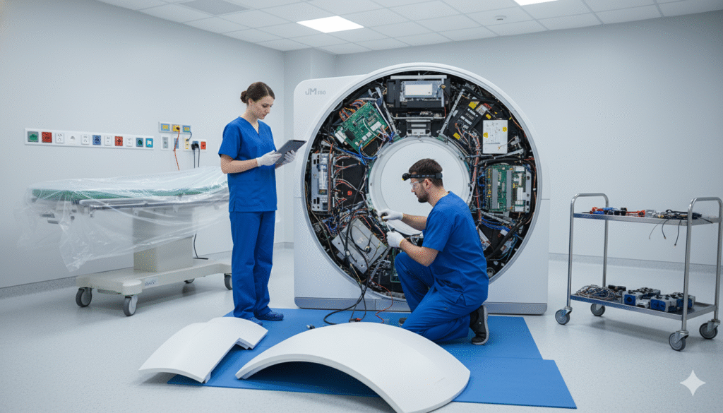 United Imaging uMI 550 PETCT Repair Service and Maintenance