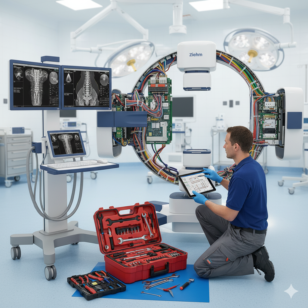 Ziehm Vision RFD 3D C-Arm Repair Service and Maintenance