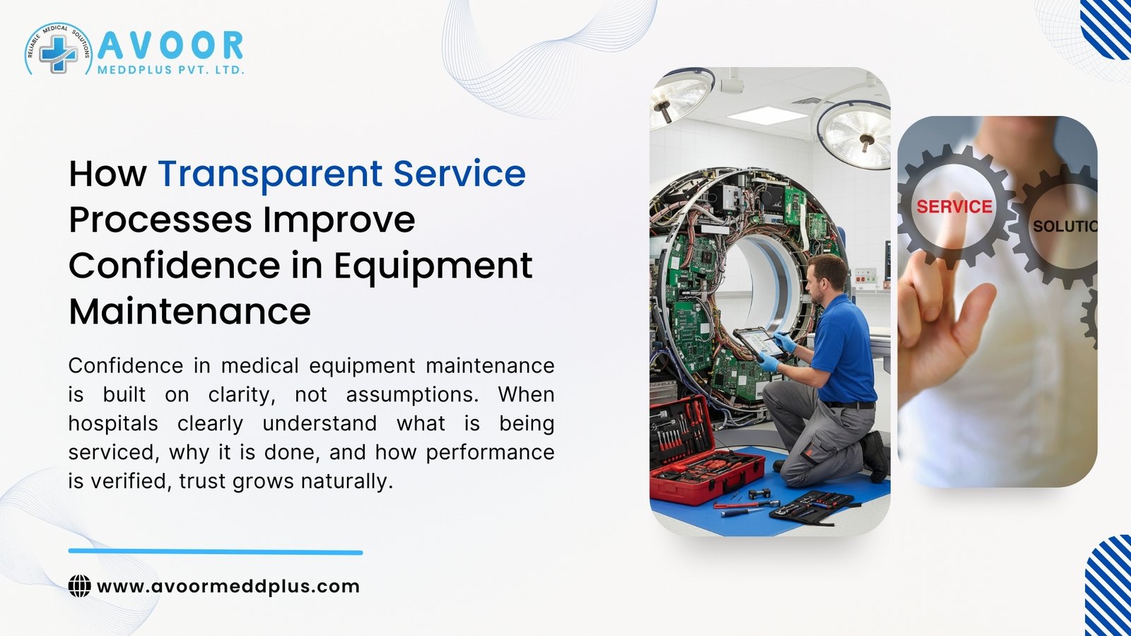 transparent service processes equipment maintenance